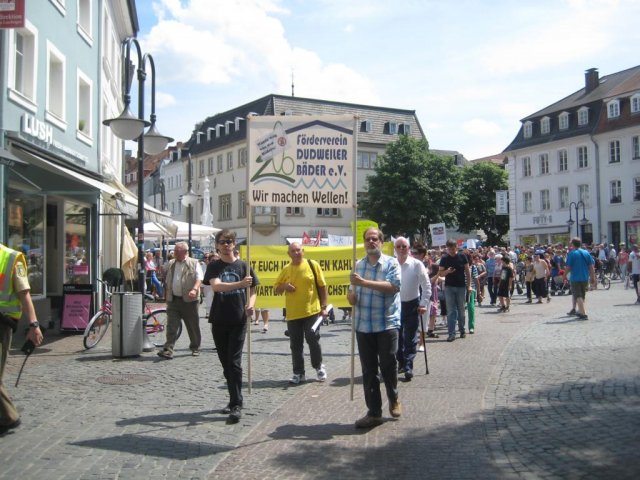 02. Juli 2013 Demo und Stadtratsitzung