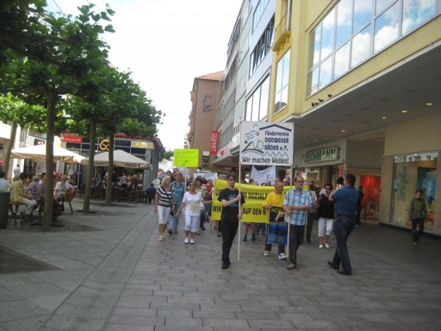 02. Juli 2013 Demo und Stadtratsitzung