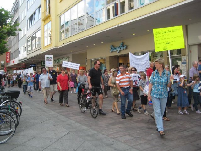 02. Juli 2013 Demo und Stadtratsitzung