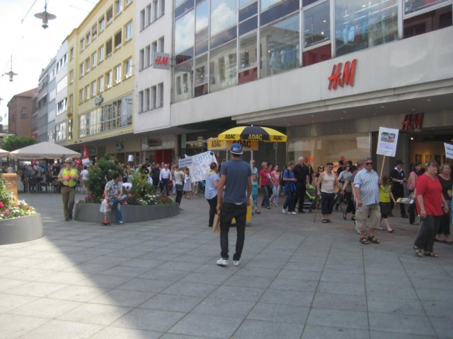 02. Juli 2013 Demo und Stadtratsitzung