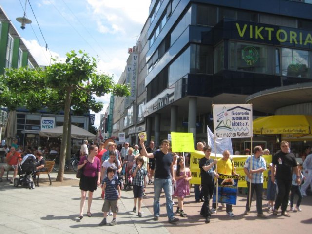 02. Juli 2013 Demo und Stadtratsitzung