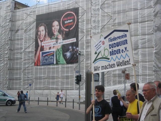 02. Juli 2013 Demo und Stadtratsitzung