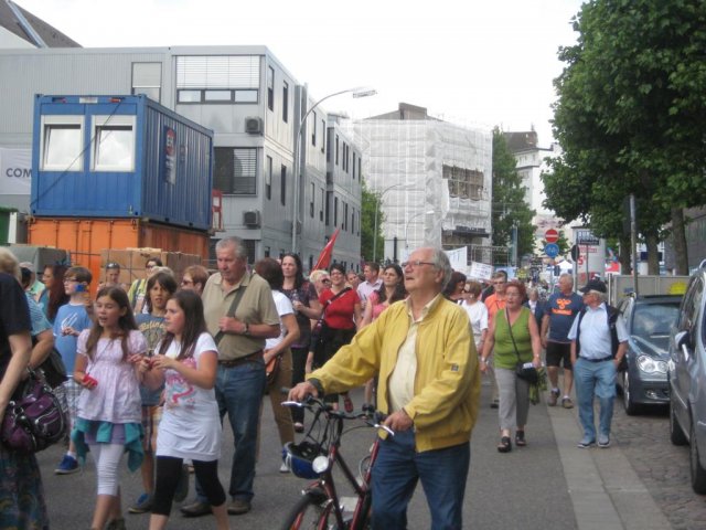 02. Juli 2013 Demo und Stadtratsitzung