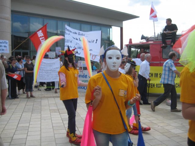 02. Juli 2013 Demo und Stadtratsitzung