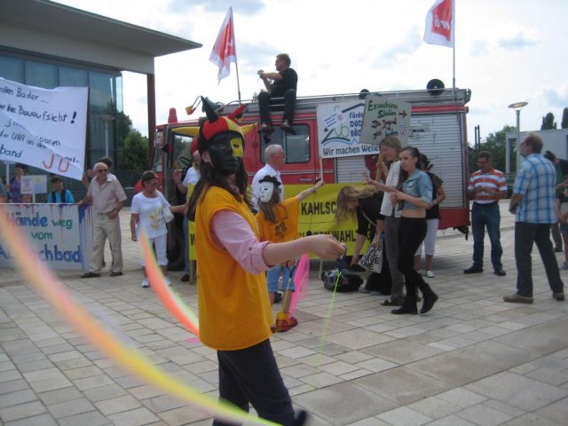 02. Juli 2013 Demo und Stadtratsitzung