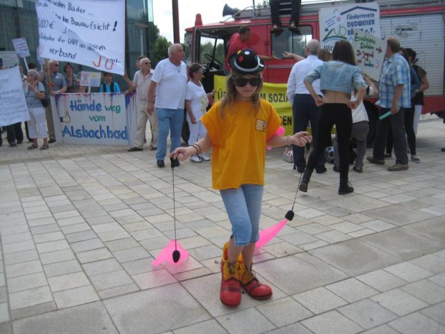 02. Juli 2013 Demo und Stadtratsitzung