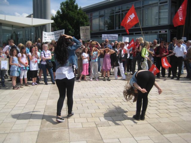 02. Juli 2013 Demo und Stadtratsitzung