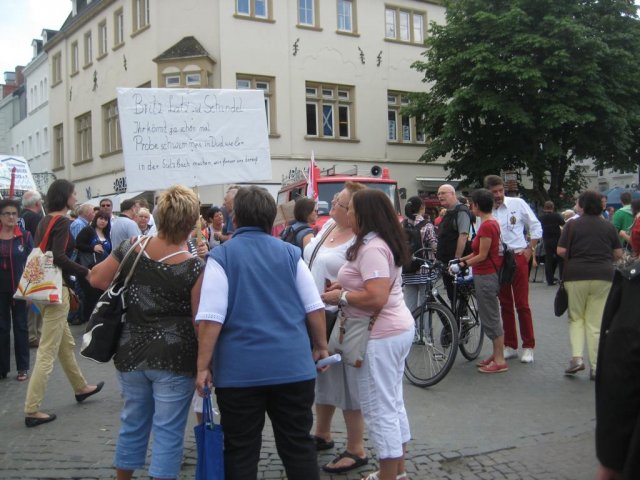 02. Juli 2013 Demo und Stadtratsitzung